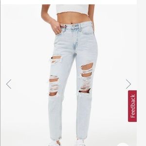 Brand new Aeropostale mom jeans size 4